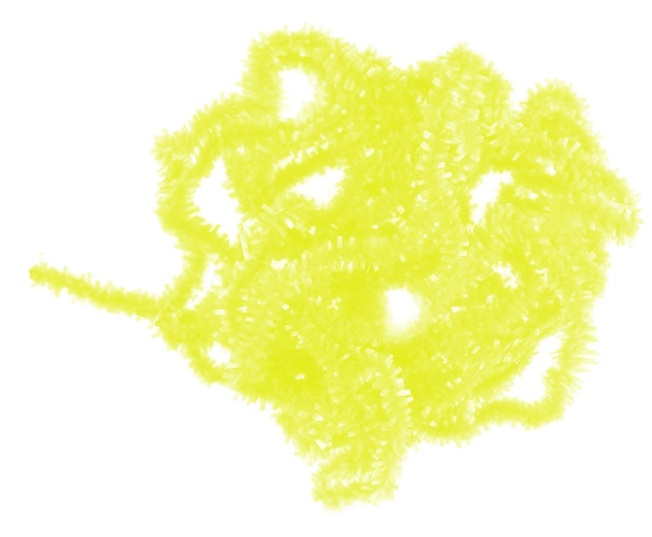 CHEWINGUM CHENILLE 2mm fluo yellow - MATERIALI DA COSTRUZIONE SOLDARINI