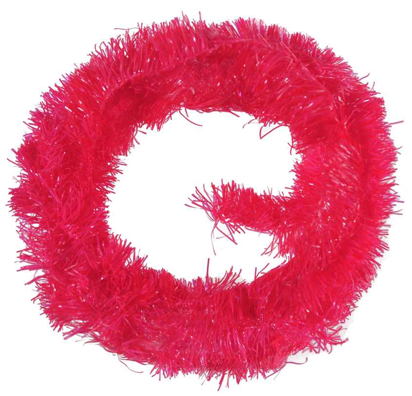Neon Blob Chenille FLUO RED