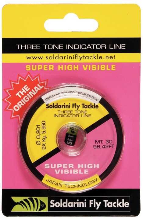 NEW THREE TONE INDICATOR LINE BARRED 30CM+5 BLACK