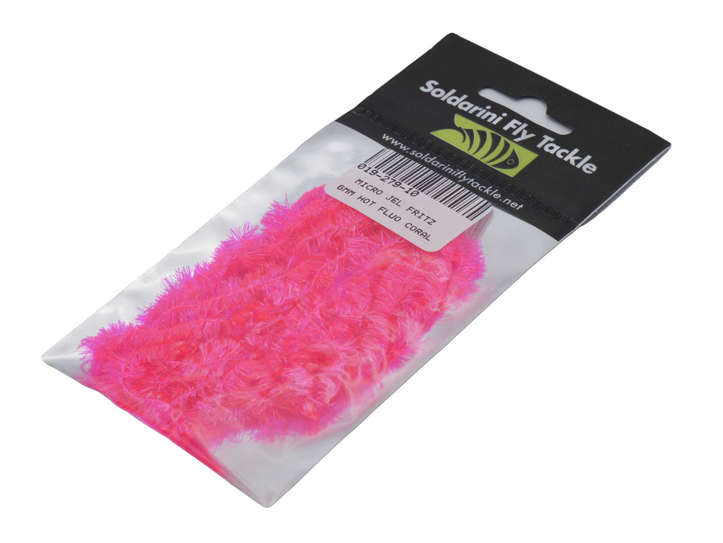 Soft Jelly Fritz 6mm HOT FLUO CORAL