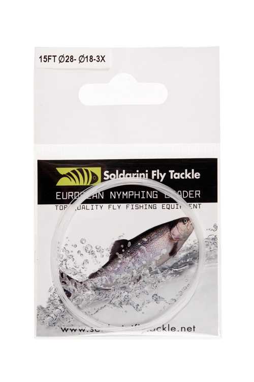 Europhean nymphing leader thin butt white - TIPPET & LEADER SOLDARINI