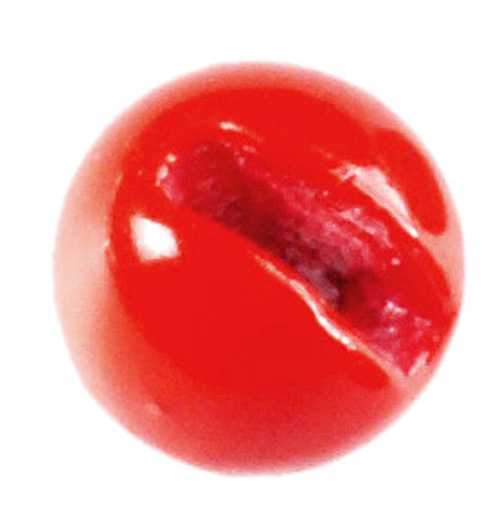 Sft Tungsten Bead Sloted RED FLUO - MATERIALI DA COSTRUZIONE SOLDARINI