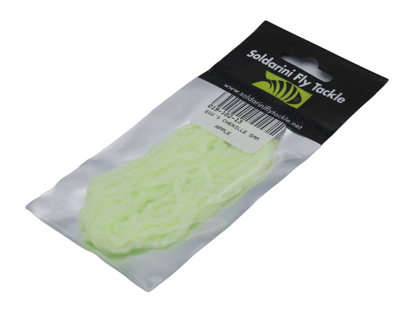 Eggs chenille 8mm APPLE