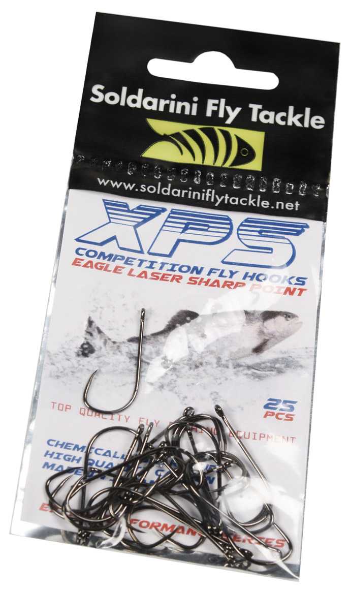 Soldarini barbless fly hooks Xps C170 - MATERIALI DA COSTRUZIONE SOLDARINI