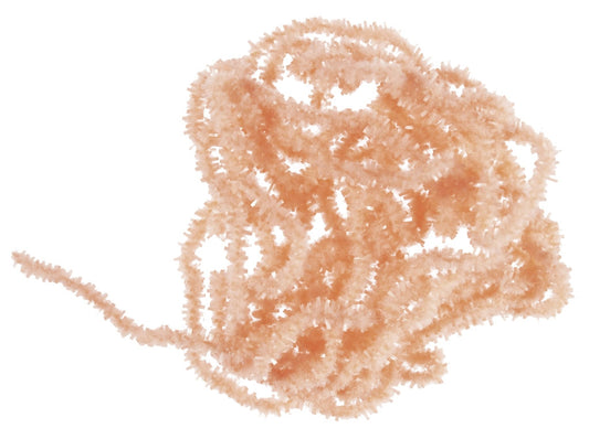 CHEWINGUM CHENILLE 2mm peach - MATERIALI DA COSTRUZIONE SOLDARINI