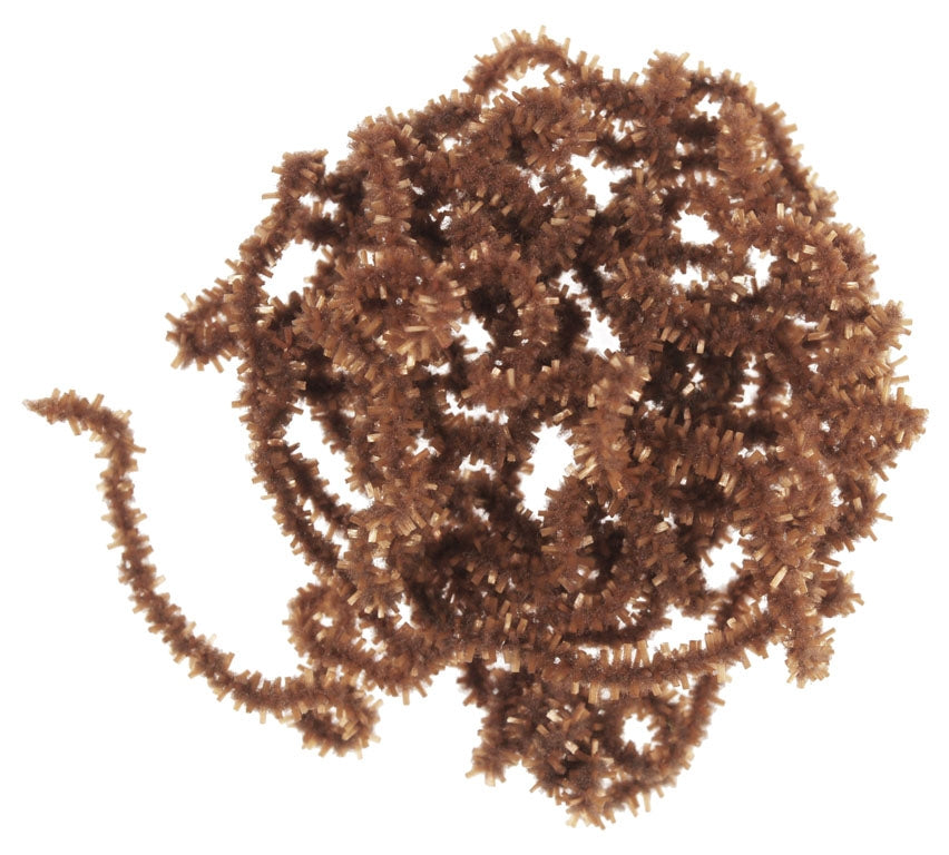CHEWINGUM CHENILLE 2mm  worm brown - MATERIALI DA COSTRUZIONE SOLDARINI