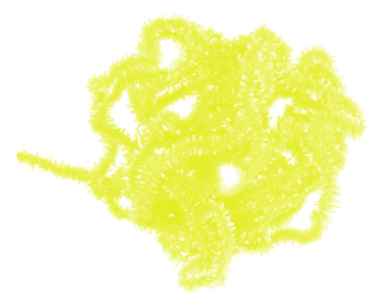 CHEWINGUM CHENILLE 2mm fluo yellow - MATERIALI DA COSTRUZIONE SOLDARINI