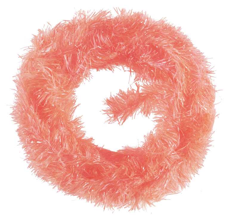 Neon Block Chenille 15mm FLUO CORAL