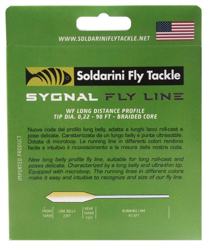Soldarini long belly fly line SYGNAL WF 3 F