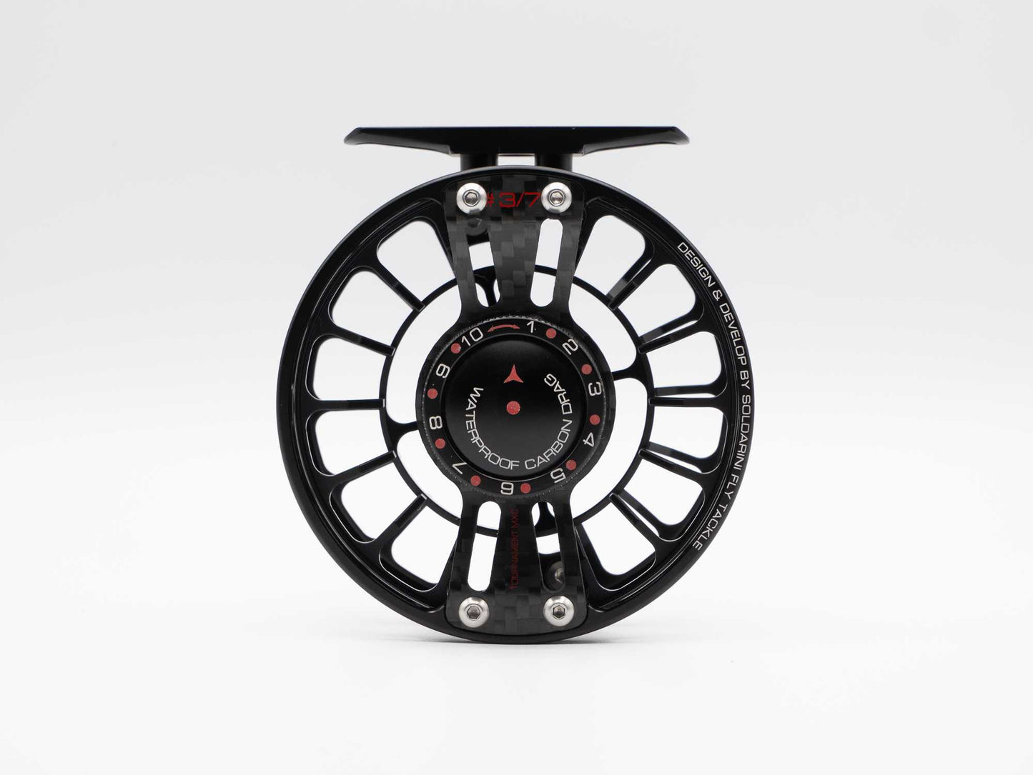 SOLDARINI FLY REEL TOURNAMENT MXC 3/7 Matt Black MULINELLO SOLDARINI