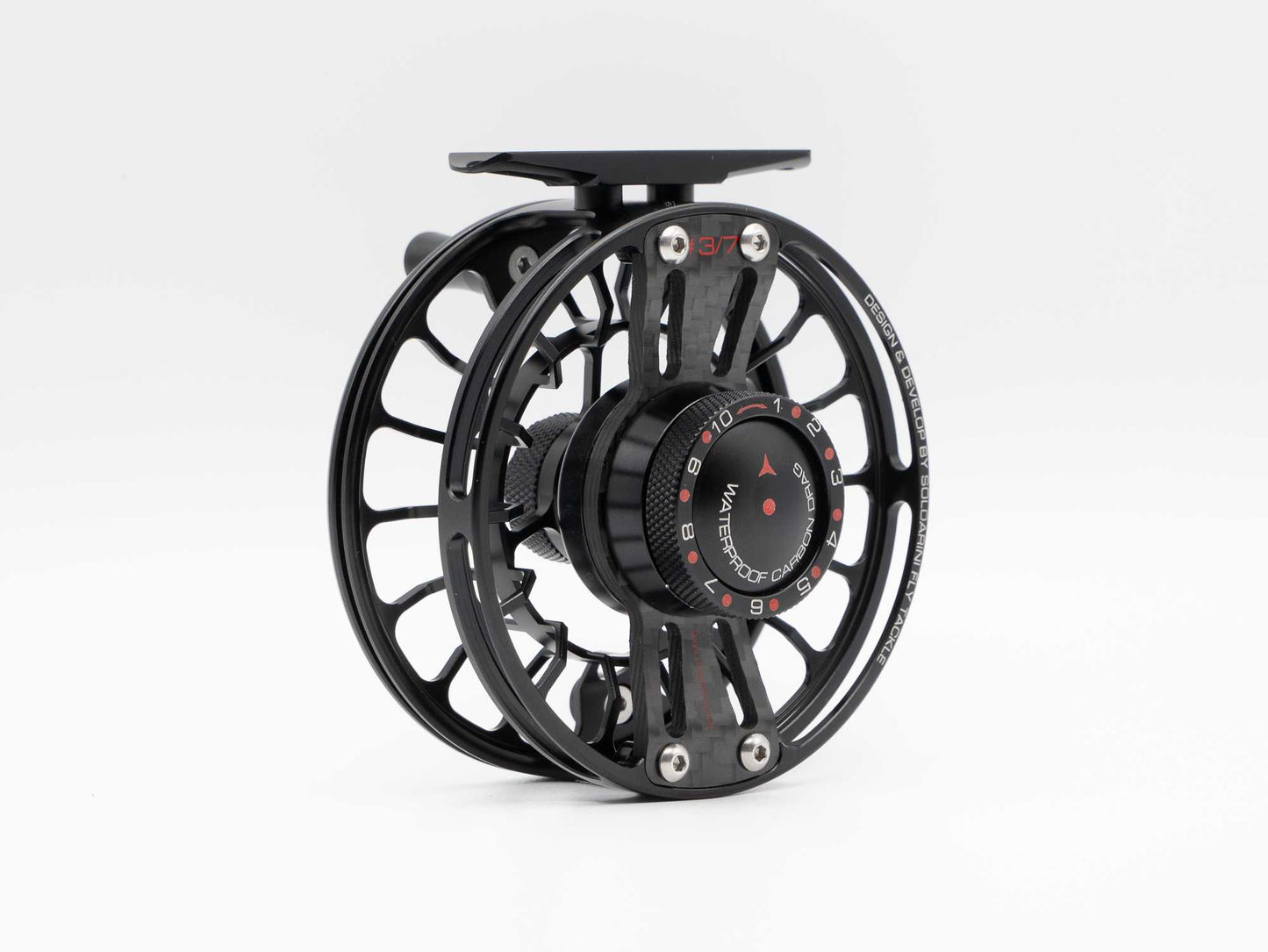 SOLDARINI FLY REEL TOURNAMENT MXC 3/7 Matt Black MULINELLO SOLDARINI