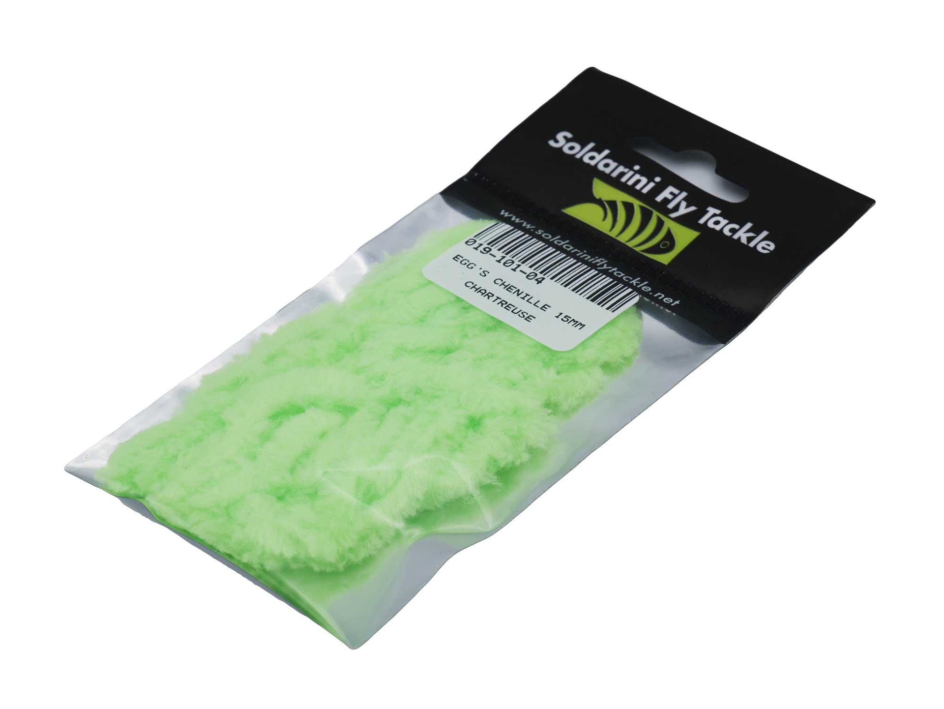 Eggs chenille 15mm CHARTREUSE