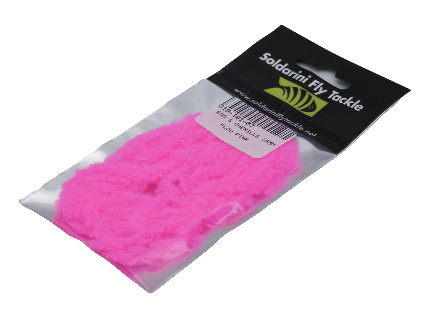 Eggs chenille 15mm FLUO PINK