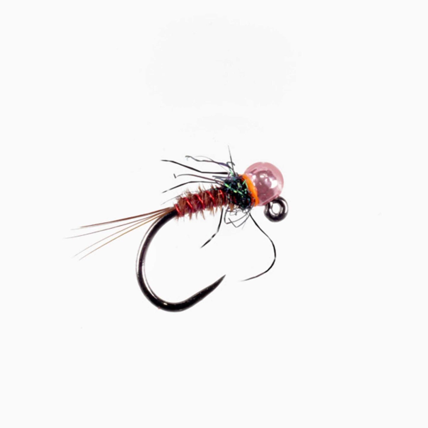 PINK BEAD PHEASANT TAIL - MOSCHE SOLDARINI
