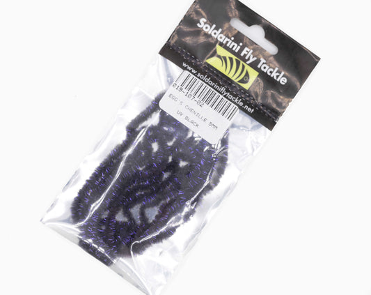 SFT Egg's chenille 5mm UV Black - MATERIALI DA COSTRUZIONE SOLDARINI