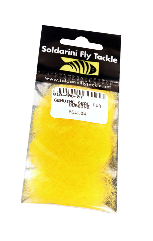 Seal Fur Dubbing Yellow - MATERIALI DA COSTRUZIONE SOLDARINI