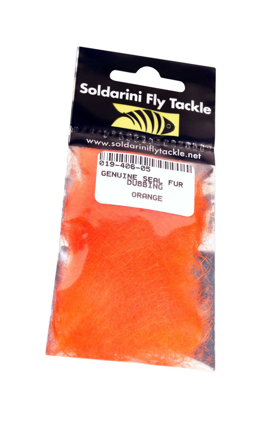 Seal Fur Dubbing Orange - MATERIALI DA COSTRUZIONE SOLDARINI