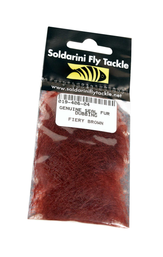 Seal Fur Dubbing Fiery Brown - MATERIALI DA COSTRUZIONE SOLDARINI