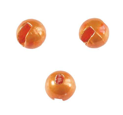 Sft Tungsten Bead Slot + METALLIC ORANGE 5,5mm- 5pcs- MATERIALI DA COSTRUZIONE SOLDARINI