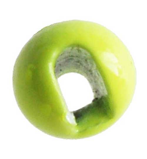 Sft Tungsten Bead Slot + FLUO YELLOW 6,4mm- 5pcs- MATERIALI DA COSTRUZIONE SOLDARINI