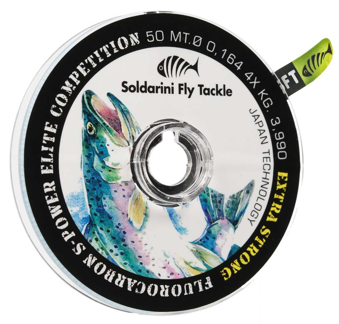 FLUOROCARBON SOLDARINI 100% S-POWER - ELITE COMPETITION - TIPPET & LEADER SOLDARINI