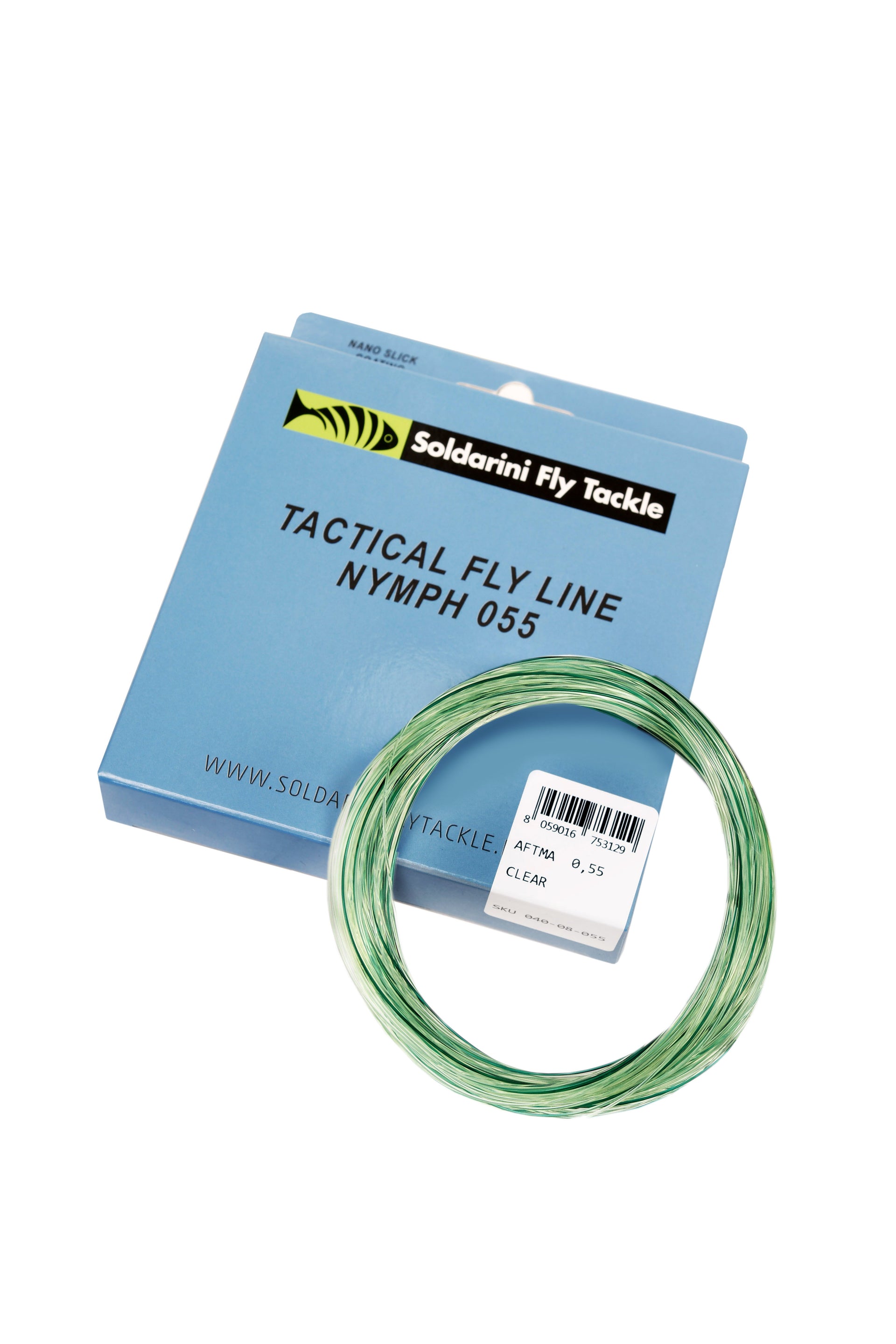 SOLDARINI "Euronymph"TACTICAL CAMOU-MONO 0,55 NYMPH FLY LINE