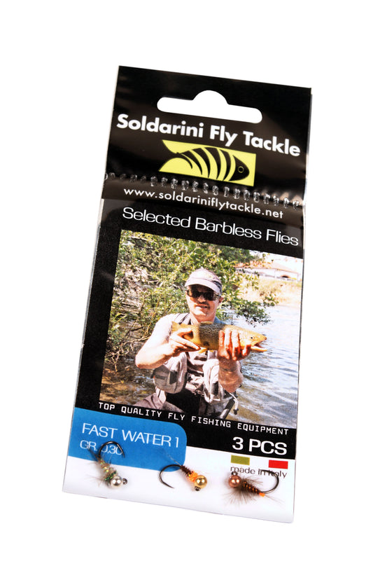 Fast water 3 pack tungsten nymph