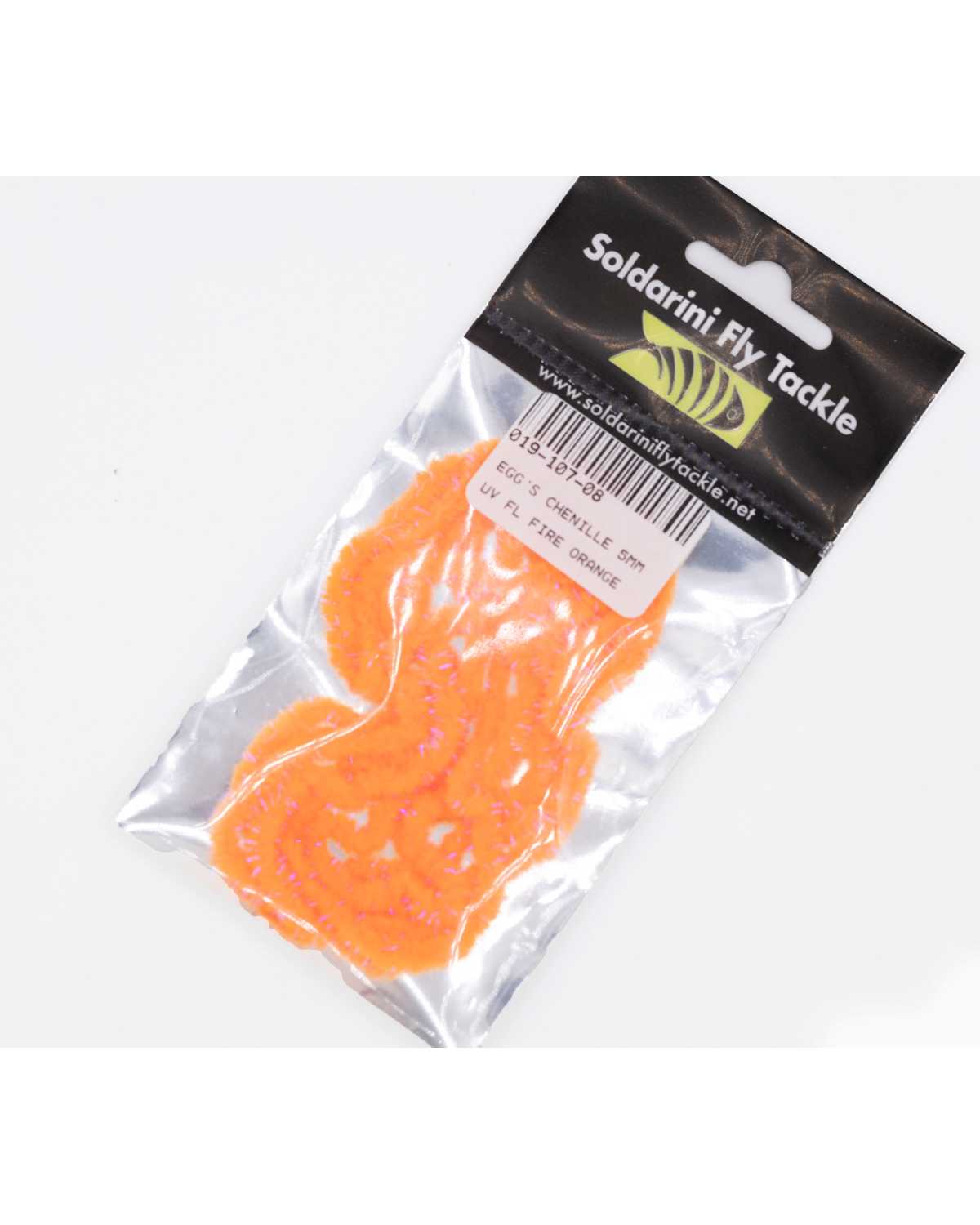 SFT Egg's chenille 5mm UV orange - MATERIALI DA COSTRUZIONE SOLDARINI